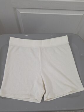 Victoria's Secret | Cream Waffle-Knit Lounge Shorts Size M